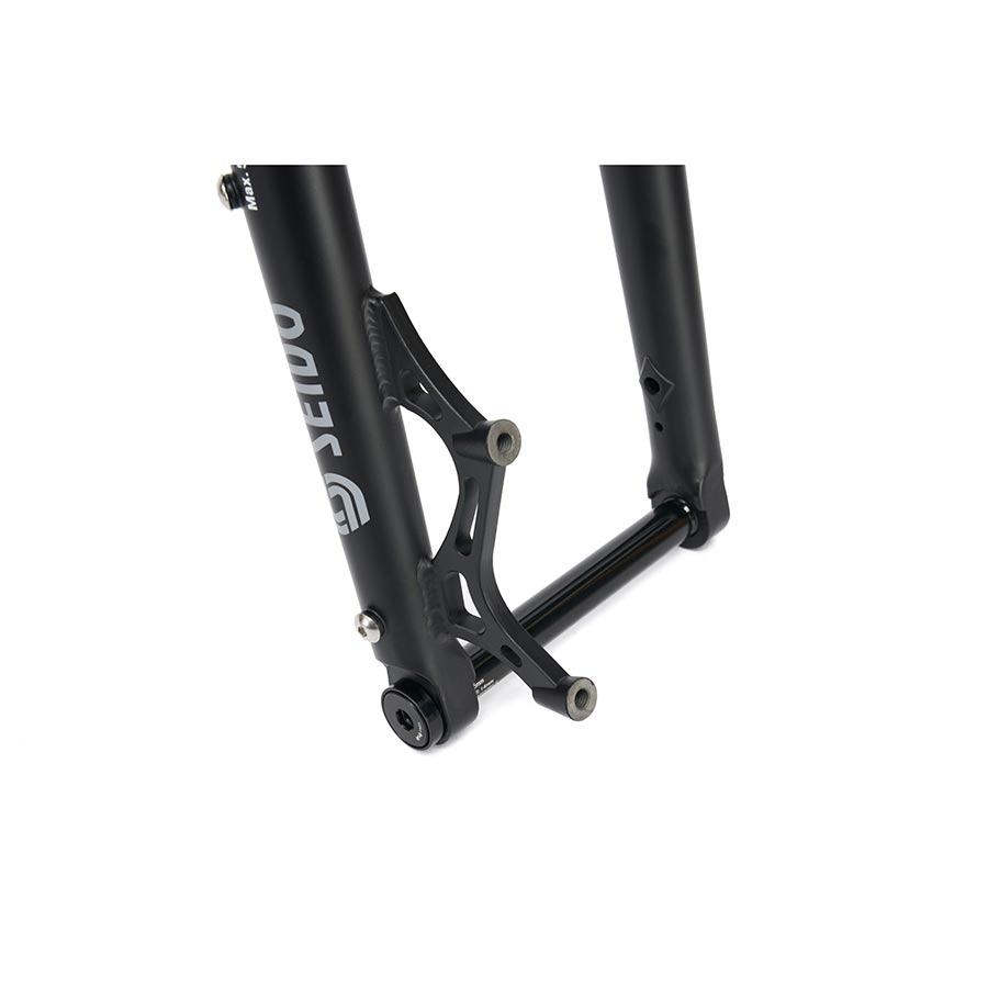 Rigid Forks Seido Seido BPS Fork 700C/27.5" 1-1/8-1.5 15x110mm TA Rake: 51mm Black Dark Slate Gray