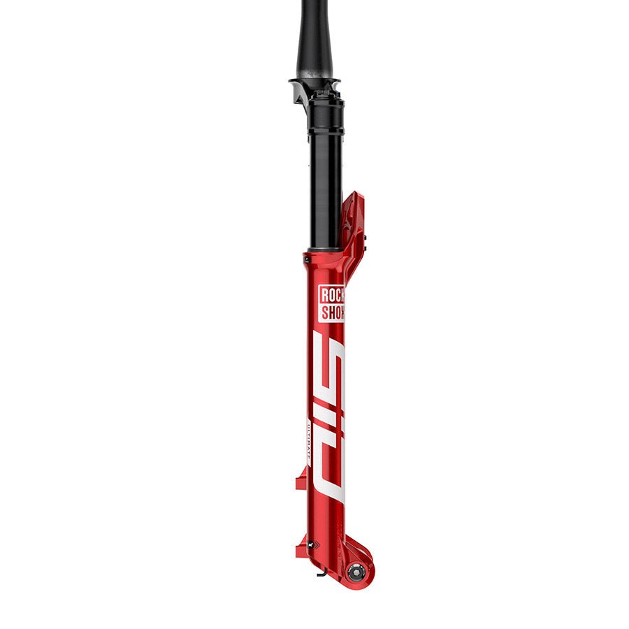 Suspension Fork RockShox RockShox SID Ultimate Race Day 2 Suspension Fork - 29" 120 mm 15x110 mm 44 mm Offset Electric Red 2P Remote D1 Brown