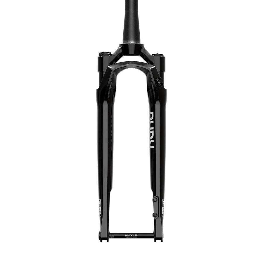 Suspension Fork RockShox RockShox RUDY Ultimate XPLR Race Day 2 Suspension Fork - 700c 30 mm 12 x 100 mm 45 mm Offset Gloss BLK A2 Black