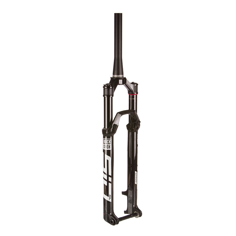 Suspension Fork RockShox RockShox SID SL Ultimate 3P Remote E1 Suspension Fork 29 DebonAir 100mm 1-1/8-1.5 15x110mm TA Rake: 44mm Black Remote: Sold Separately Dark Slate Gray