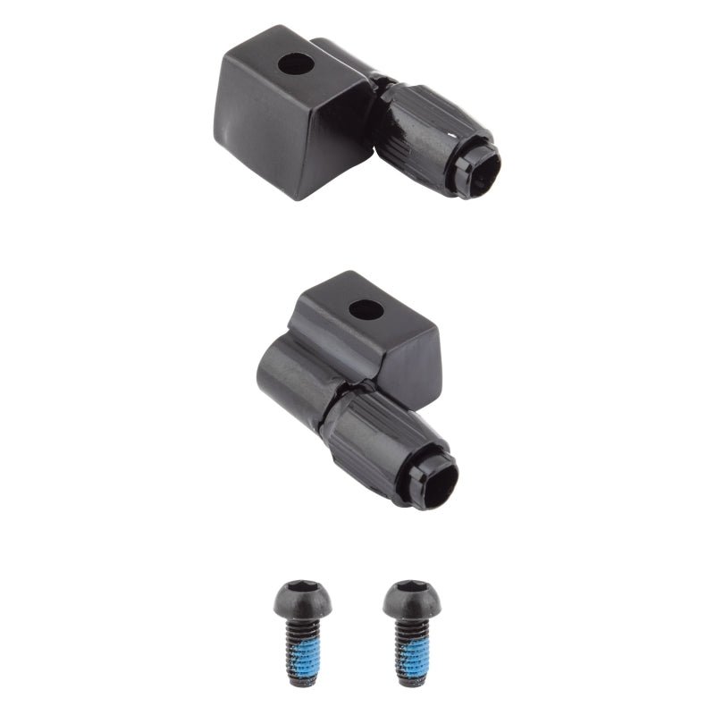 Cables and Housing Origin8 Origin8 Cable Stop w/Adjuster Black Dim Gray