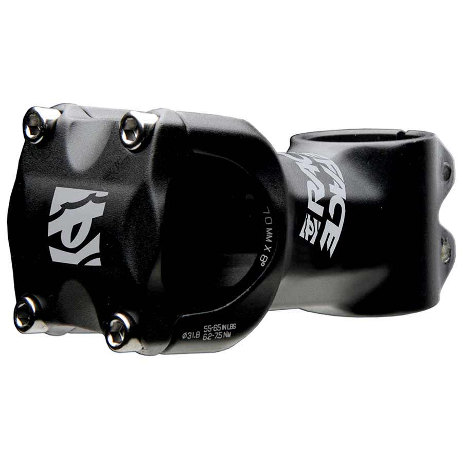 Stems Race Face RaceFace Ride XC Stem - 90mm 31.8 Clamp +/-6 1 1/8" Aluminum Black Gray