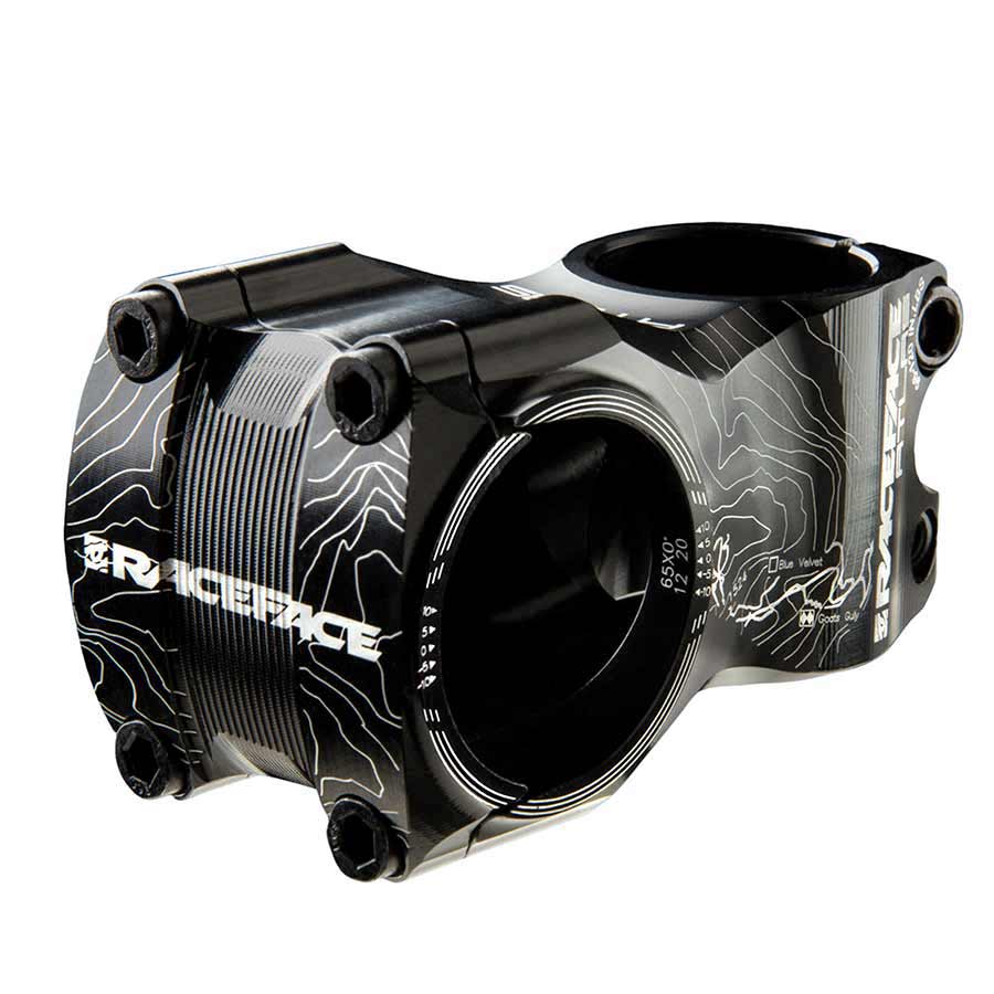 Stems Race Face RaceFace Atlas 35 Stem - 35mm 35 Clamp +/-0 1 1/8" Aluminum Black Gray