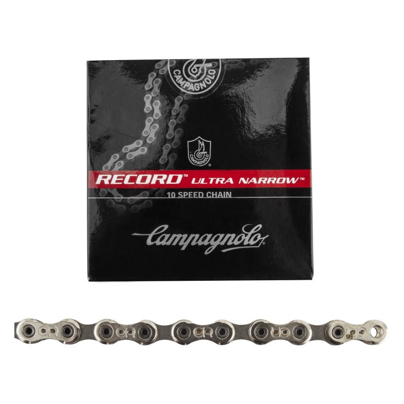 Chains Campagnolo Campagnolo Record Chain - 10-Speed 114 Links Silver Black