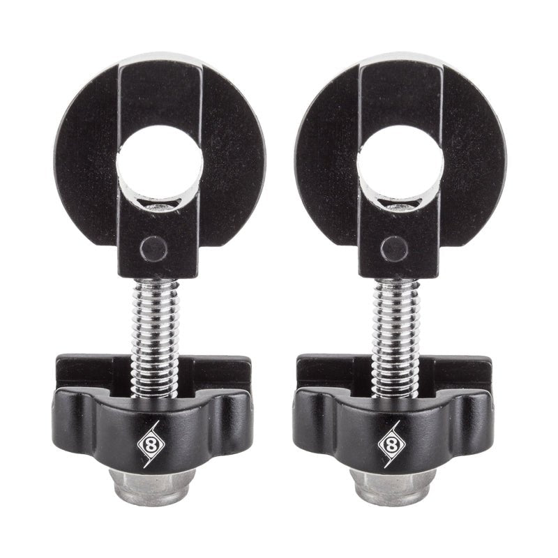 Chains Origin8 Origin8 Chain Tension Adjuster Speeds 3/8` Black Dark Slate Gray