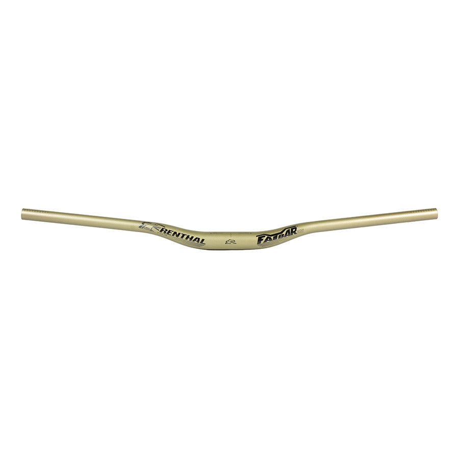 Flat/Riser Handlebar Renthal Renthal Fatbar V3 35 Riser Bar 20mm/800mm Black Dark Khaki