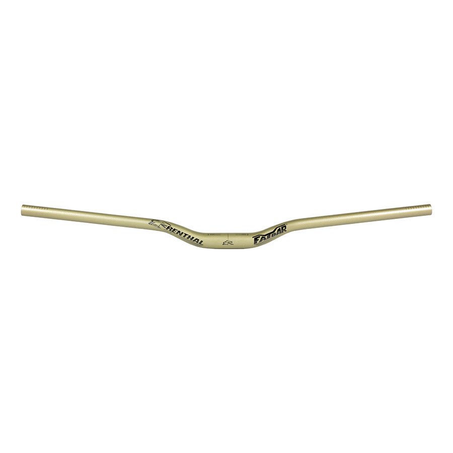 Flat/Riser Handlebar Renthal Renthal Fatbar V3 Riser Bar 30mm/800mm Black Dark Khaki