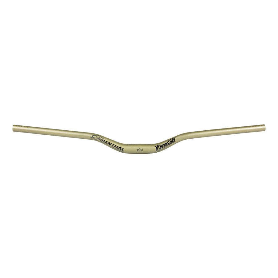Flat/Riser Handlebar Renthal Renthal Fatbar V3 Riser Bar 40mm/800mm Black Rosy Brown