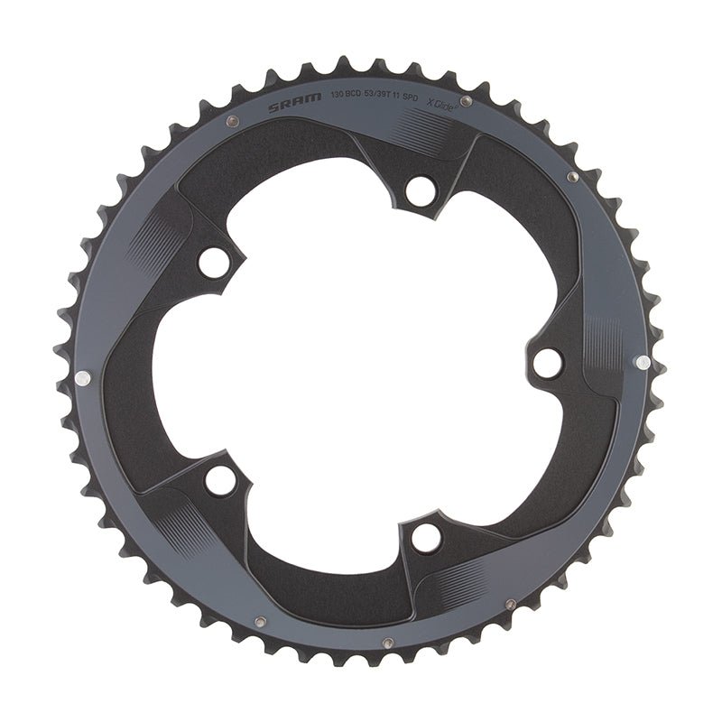 Chainrings SRAM Sram Force-22 53T chainring Dark Slate Gray