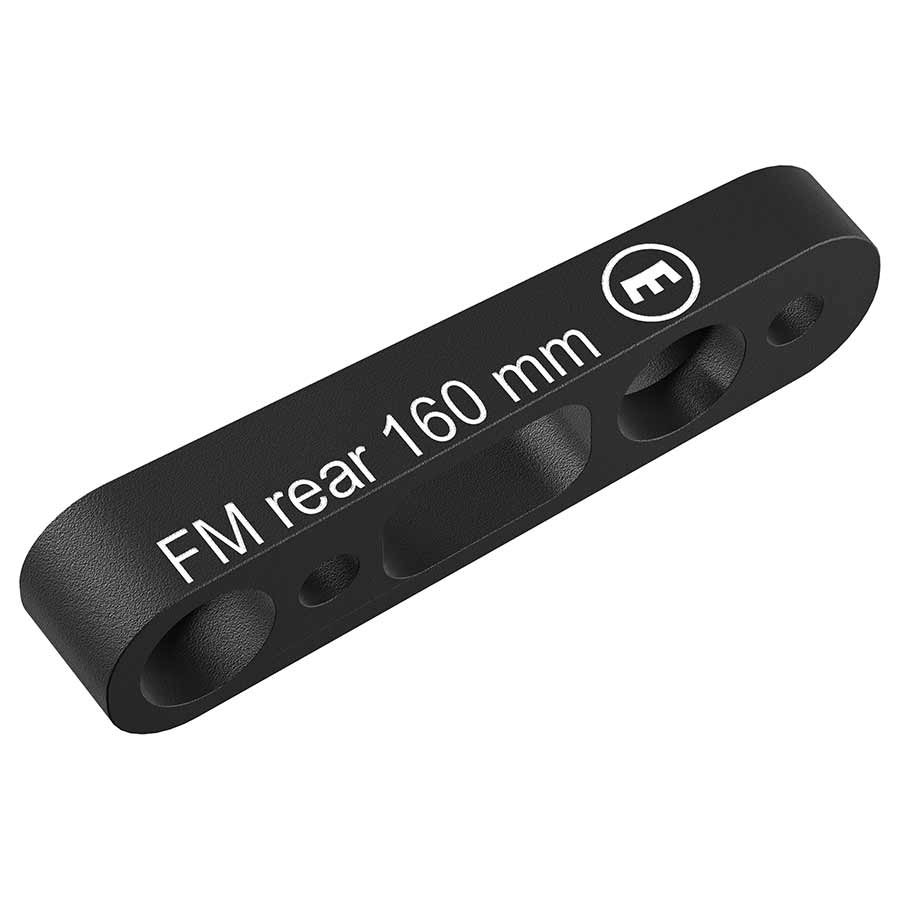 Disc Brake Adapters & Bolts Magura Magura QM 51 Disc Brake Adapter - For Rear Wheel 160mm Flat Mount Dark Slate Gray