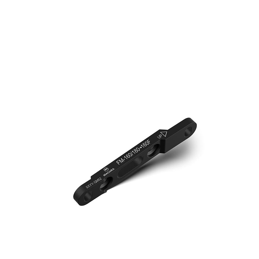 Disc Brake Adapters & Bolts Magura Magura QM 52 Disc Brake Adapter - For Front Wheel 160/180-160mm Flat Mount Light Gray