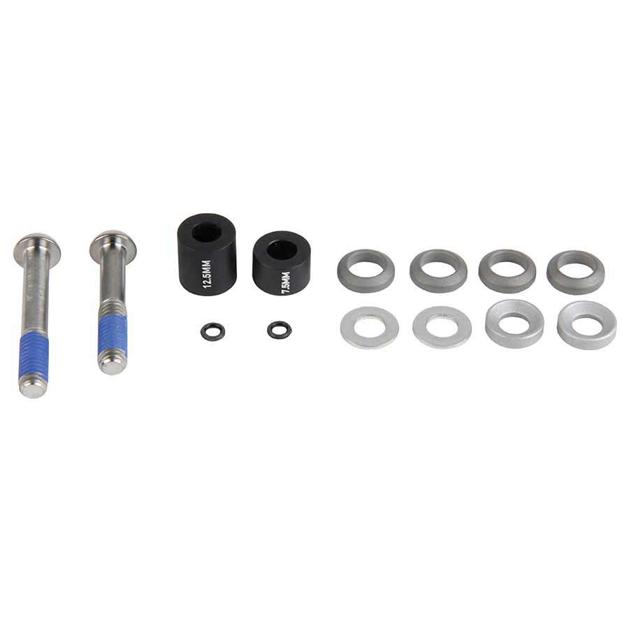Disc Brake Adapters & Bolts SRAM Avid 20mm Disc Post Spacer Kit with Titanium Standard Bolts Gray