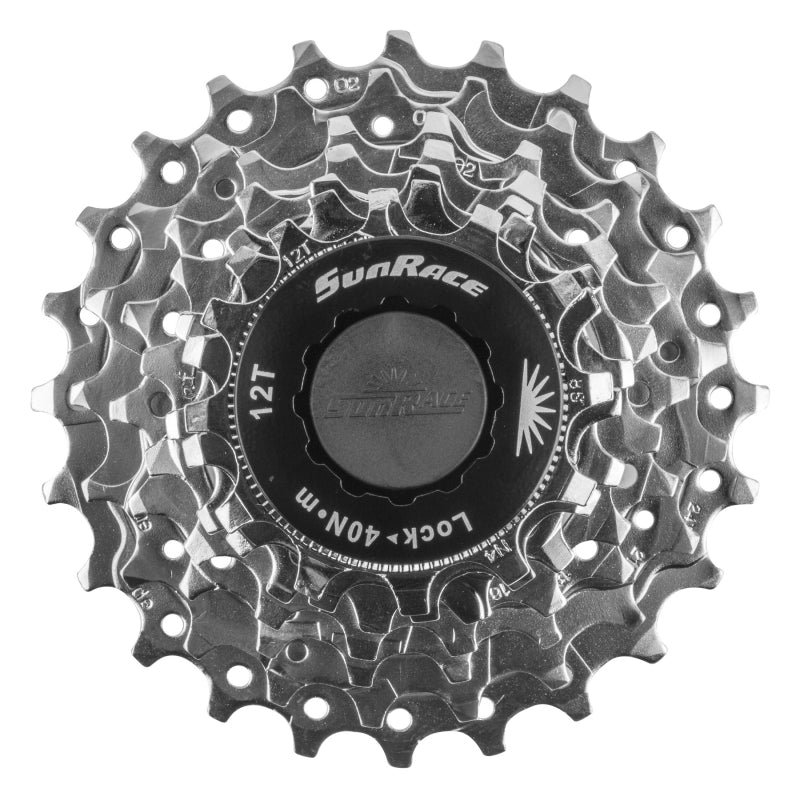 Cassettes and Cogs SunRace Sunrace CS-R63 Cassette 12-24t Dark Slate Gray