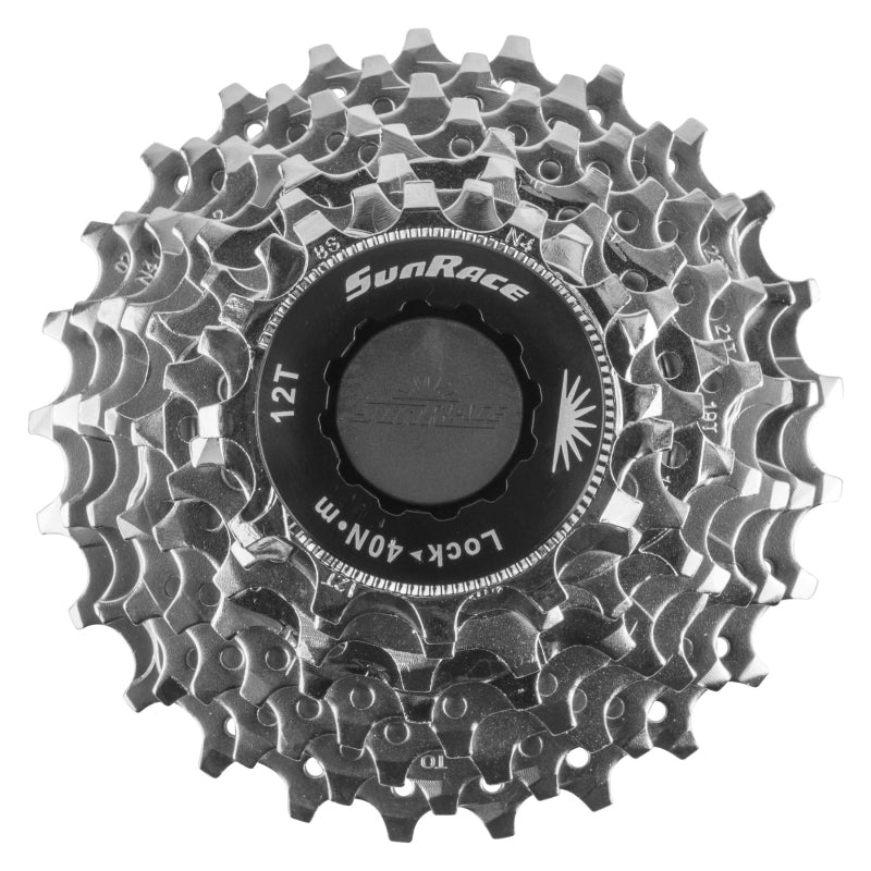 Cassettes and Cogs SunRace Sunrace CS-R86 Cassette 12-25t Dark Slate Gray