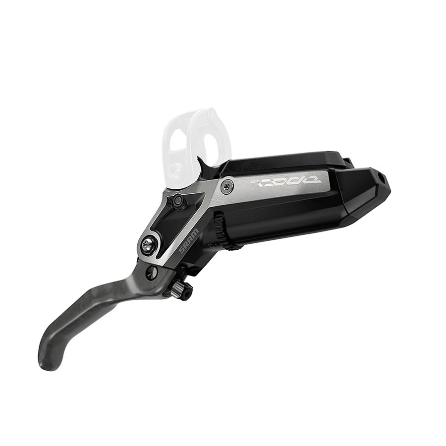 Brake Lever Parts and Accessories SRAM SRAM Code Ultimate Stealth Disc Brake Lever Assembly - Carbon Lever Blade BLK/Silver C1 Light Gray