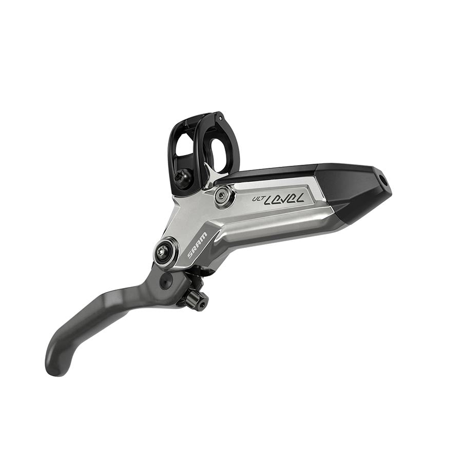 Brake Lever Parts and Accessories SRAM SRAM Level Ultimate Stealth Disc Brake Lever Assembly - Carbon Lever Blade For 4-Piston Level Ultimate Stealth BLK/Silver C1 Dark Slate Gray