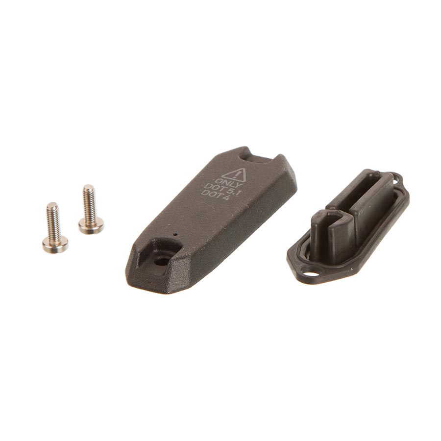 Brake Lever Parts and Accessories SRAM SRAM Code Ultimate/Silver Res Cap Kit Dim Gray
