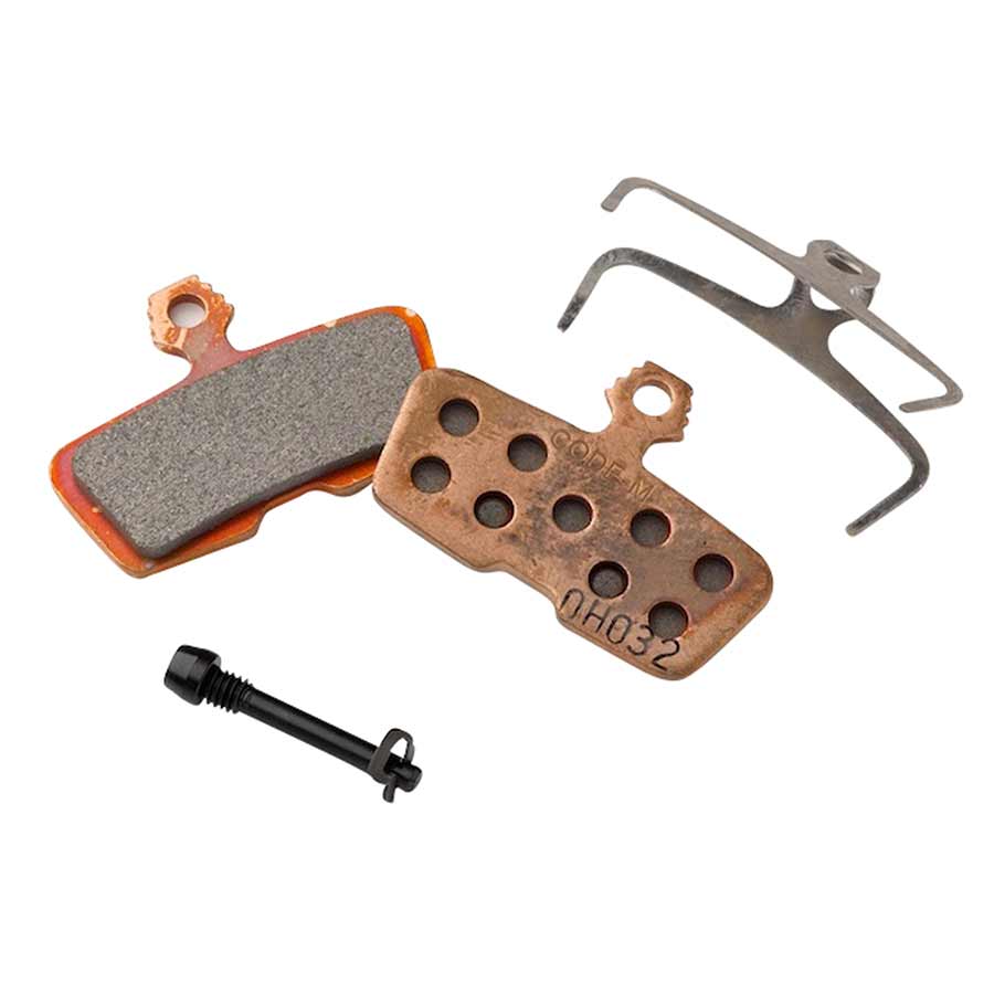 Disc Brake Pads SRAM SRAM Disc Brake Pads - Sintered Compound Steel Backed Powerful For Code/Code R/Code RSC/Guide RE Bulk Box of 20 Dim Gray
