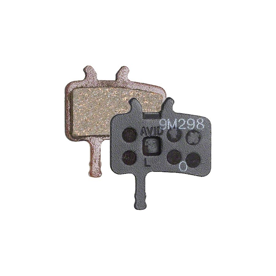 Disc Brake Pads Avid Avid Disc Brake Pads - Organic Compound Steel Backed Quiet For Juicy BB7 Bulk Box of 20 Dim Gray