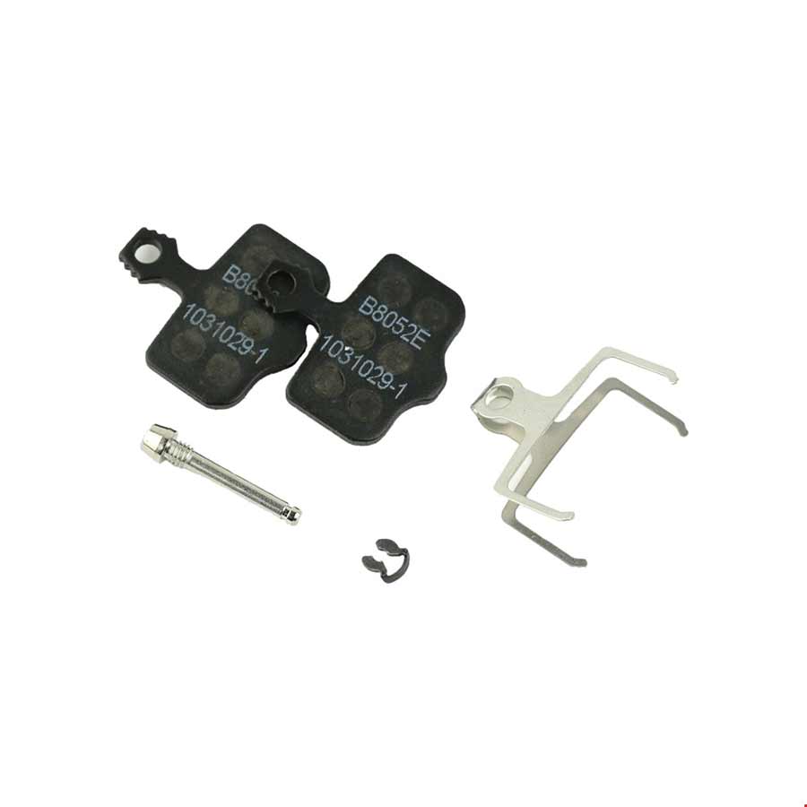 Disc Brake Pads SRAM SRAM Disc Brake Pads - Organic Compound Steel Backed Quiet For Level DB Elixir 2-Piece Road Light Gray