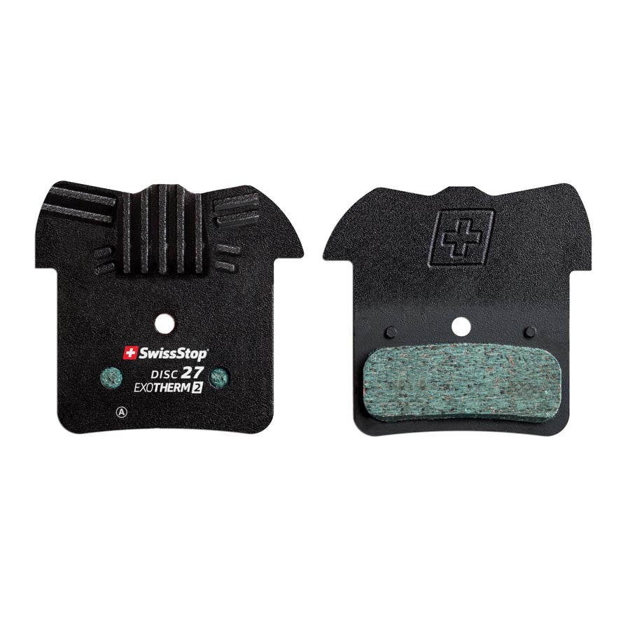 Disc Brake Pads SwissStop SwissStop Exotherm2 27 Disc Brake Pads Shape: Shimano D-Type/H-Type XTR-M9120 XT-M8120 SLX M7120 SAINT 820 DEORE M6102 Organic Pair Dark Slate Gray
