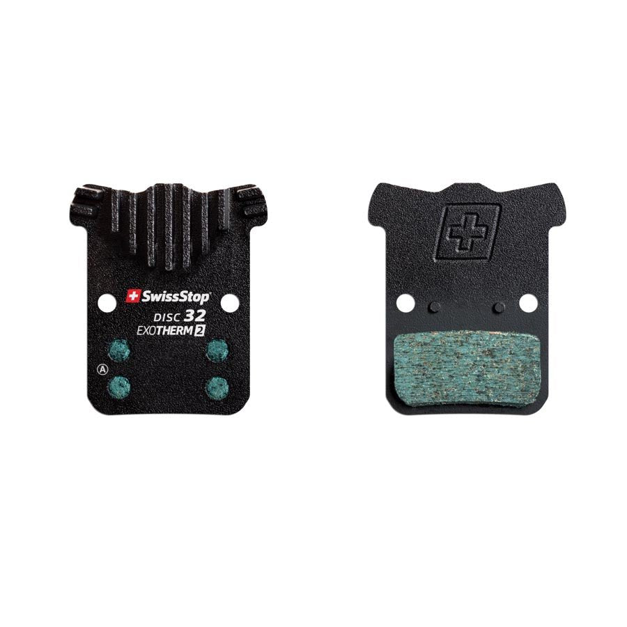 Disc Brake Pads SwissStop SwissStop Exotherm2 32 Disc Brake Pads Shape: SRAM Monoblock Organic Pair Dark Slate Gray