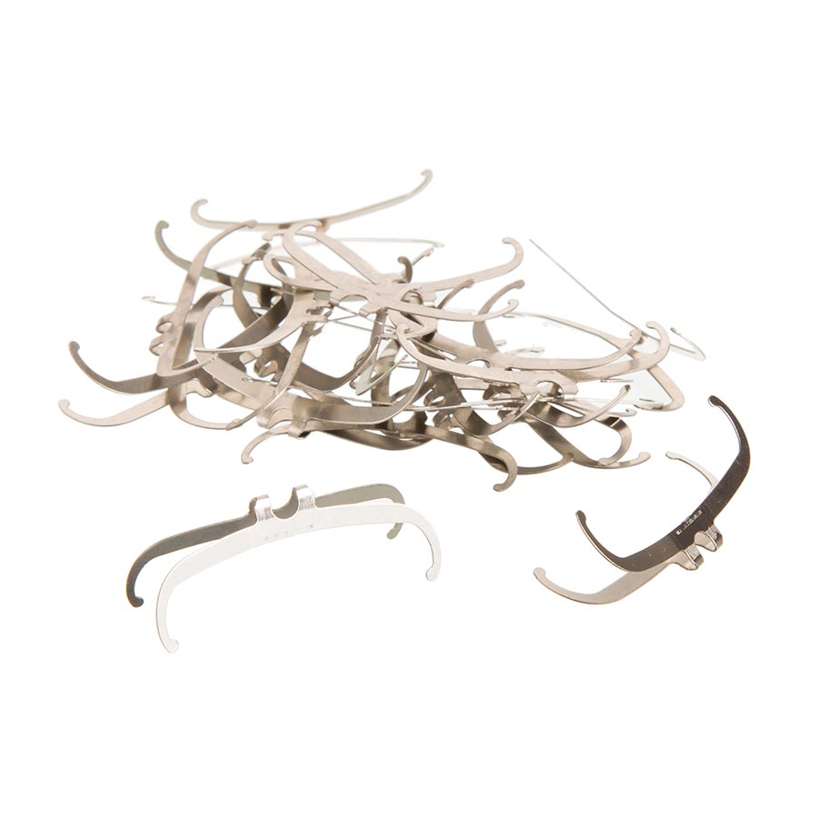 Disc Brake Parts SRAM SRAM Maven Disc Brake Pad Spreader Spring - Fits Maven 2014+ 4-Piston Calipers 20 pcs. Light Gray