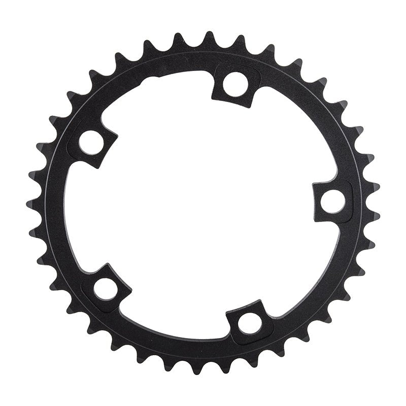 Chainrings FSA Full Speed Ahead Pro Road Chainring - 36t 110 BCD Aluminum N11 Black Dark Slate Gray