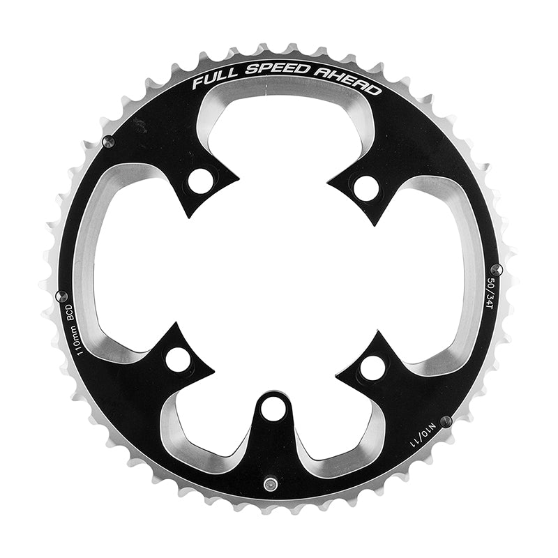 Chainrings FSA Full speed ahead SL-K Super ABS Road 50T chainring Black