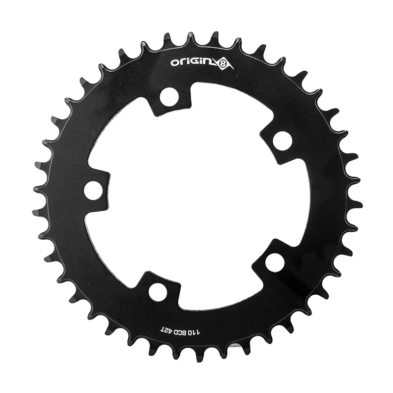 Chainrings Origin8 Origin8 Thruster 110mm BCD 1x Chainring 42T Black