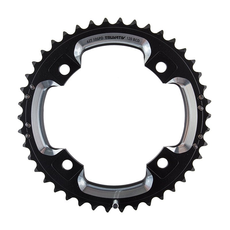 Chainrings SRAM SRAM/Truvativ X0 X9 42T 120mm GXP Chainring Use with 28T Black