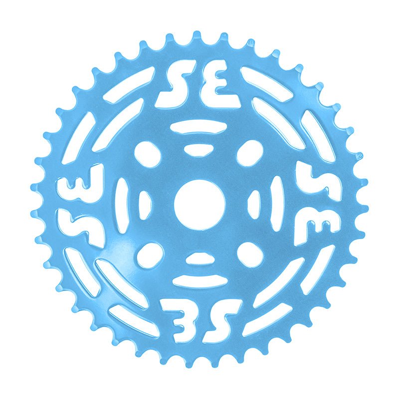 Chainrings Se bikes Se bikes One Piece Steel Chainring 39T Cornflower Blue