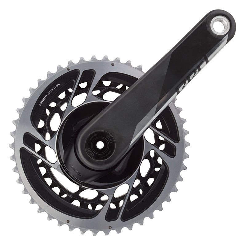 Cranksets and Arms SRAM Sram Red AXS DUB 172.5x46/33 DUB crankset silver/grey Dark Slate Gray