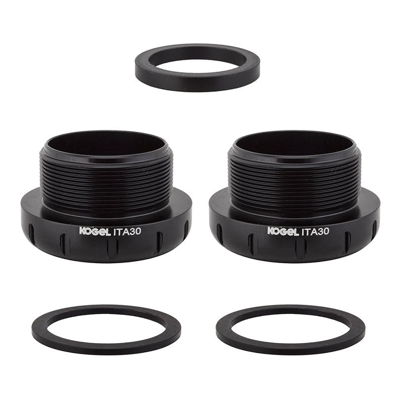 Bottom Brackets Kogel Kogel Bearings ITA DUB (Road) Alloy Bottom Bracket - Black Dark Slate Gray
