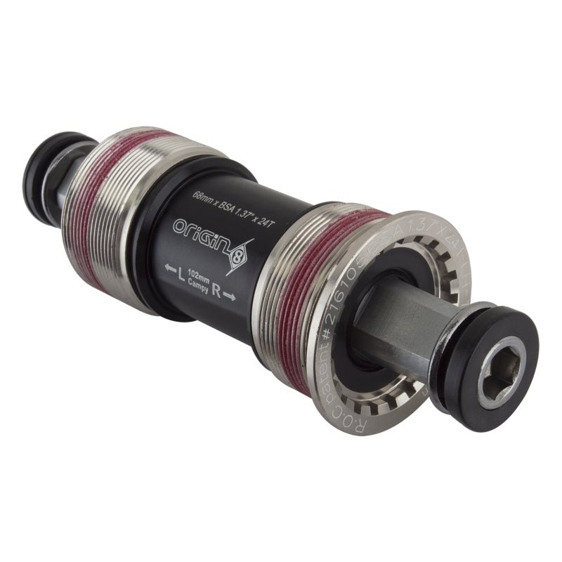Bottom Brackets Origin8 Origin8 TorqLite Square Taper ENG Bottom Bracket 68mm SQR ISO Dark Slate Gray