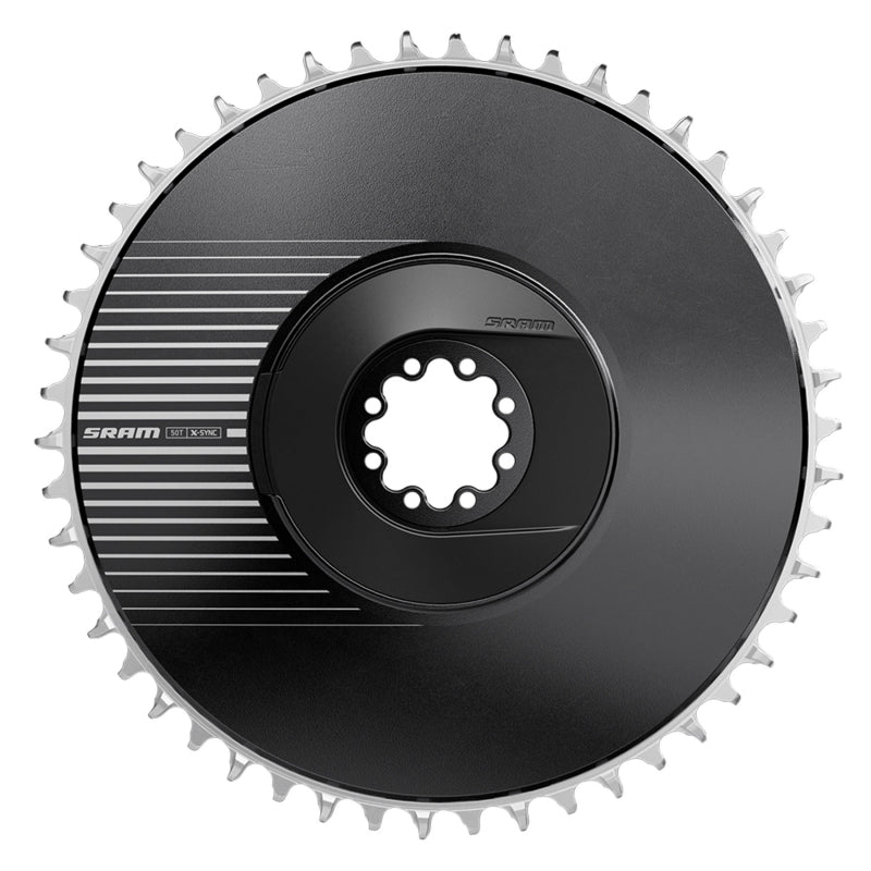 Chainrings SRAM SRAM Rival X-Sync Direct Mount Road Chainring - 38t 12-Speed 8-Bolt Direct Mount 6.5mm Offset BLK E1 Dark Slate Gray