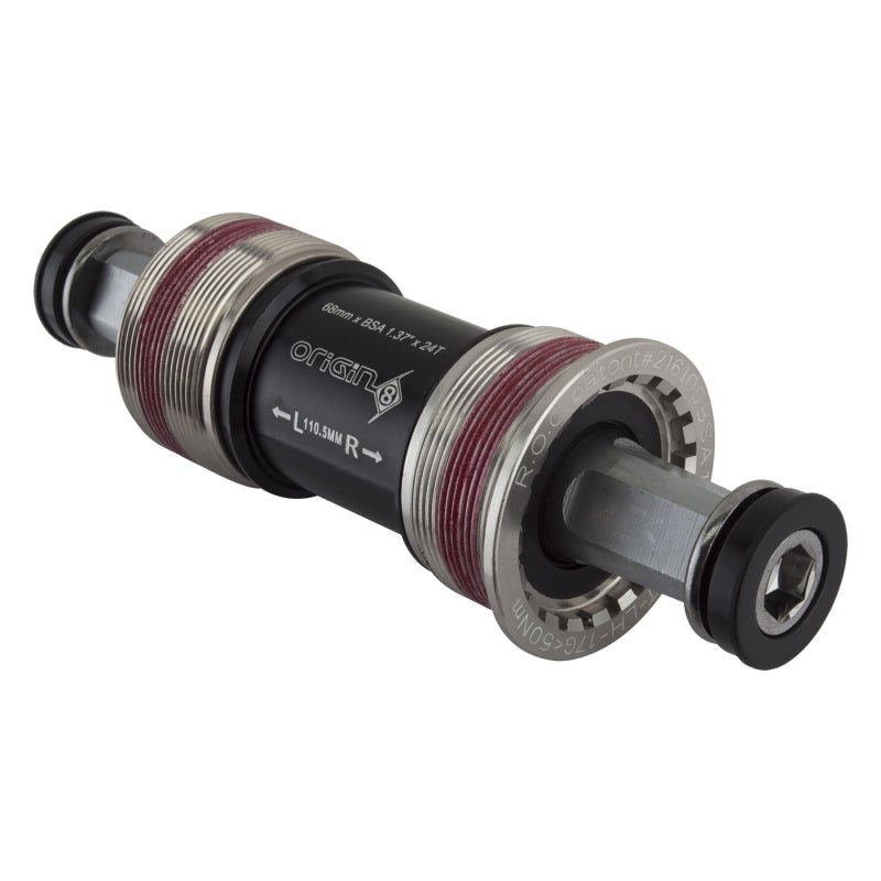 Bottom Brackets Origin8 Origin8 TorqLite Square Taper ENG Bottom Bracket 68mm SQR JIS Dark Slate Gray