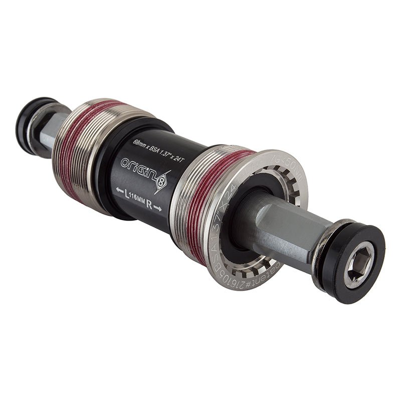 Bottom Brackets Origin8 Origin8 TorqLite Square Taper ENG Bottom Bracket 68mm SQR JIS Dark Slate Gray