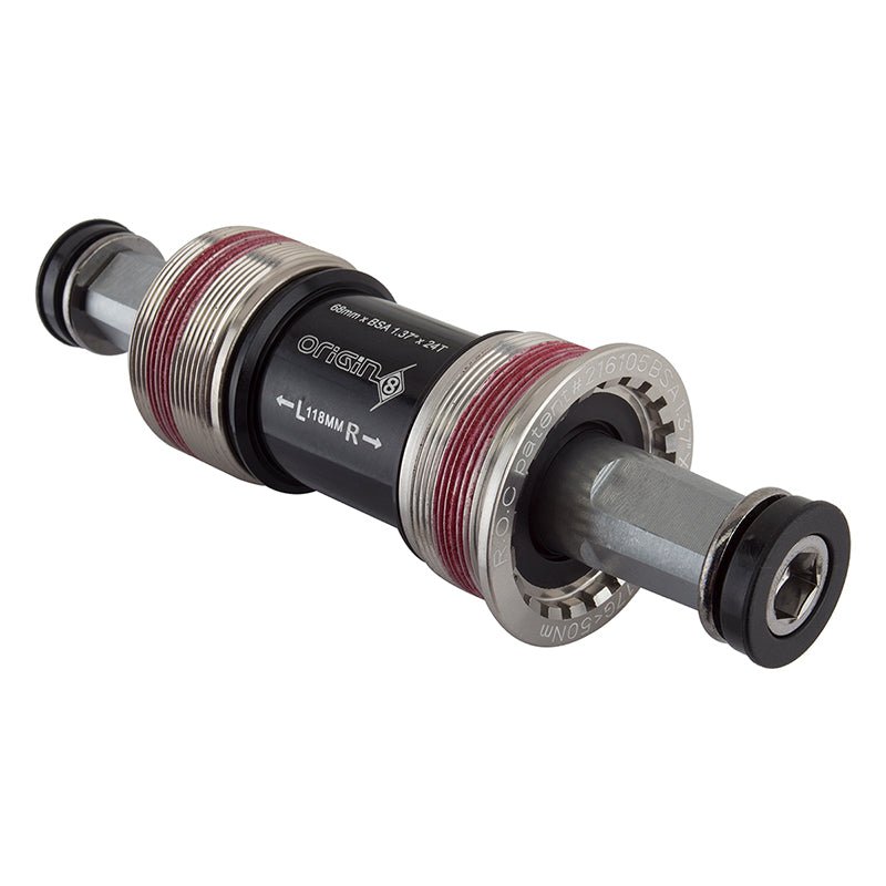 Bottom Brackets Origin8 Origin8 TorqLite Square Taper ENG Bottom Bracket 68mm SQR JIS Dark Slate Gray