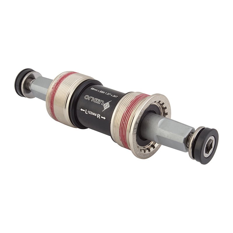 Bottom Brackets Origin8 Origin8 TorqLite Square Taper ENG Bottom Bracket 68mm SQR JIS Dark Gray