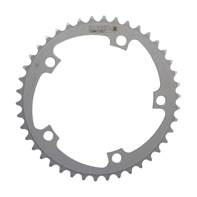 Chainrings Origin8 Origin8 Alloy Blade Chainring 34T Light Slate Gray