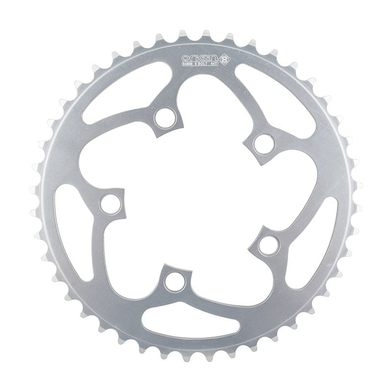 Chainrings Origin8 Origin8 Alloy Blade Chainring 44T Dark Gray