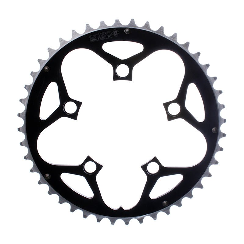 Chainrings Origin8 Origin8 Alloy Chainring 44T Light Gray
