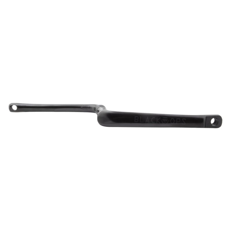 Cranksets and Arms Black ops Black ops One Piece 175mm crankset black Dark Slate Gray
