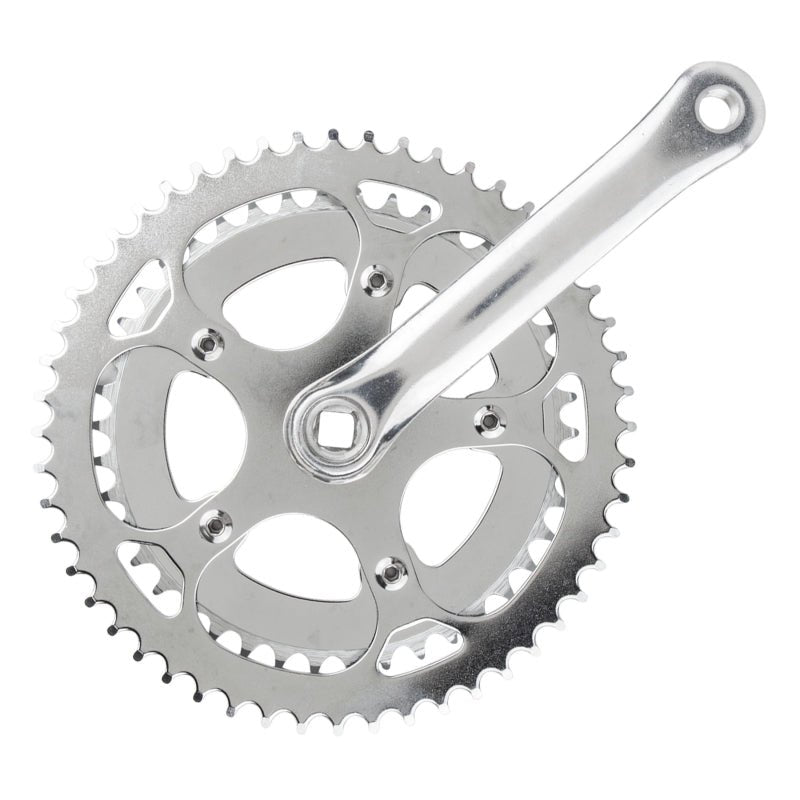 Cranksets and Arms Sunlite Sunlite Alloy Double 170x52/42 122 SQR JIS crankset silver Gray