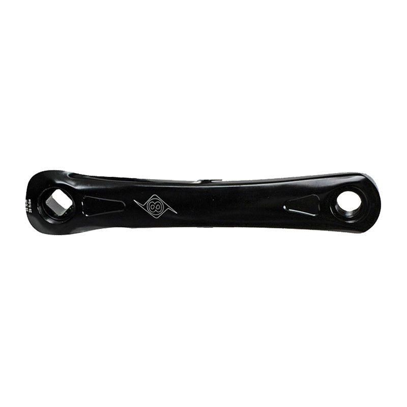 Cranksets and Arms Origin8 Origin8 Alloy Left Arm 175mm SQR JIS crankset black Black