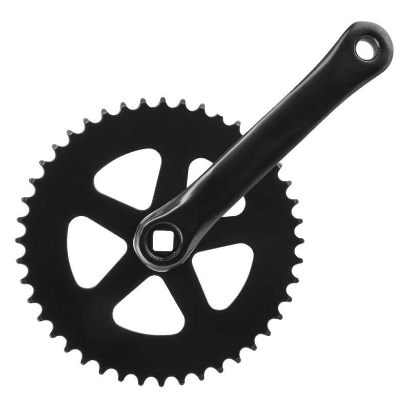 Cranksets and Arms Sunlite Sunlite Alloy Single Speed 170x44 (3/32) 113 SQR JIS crankset black Black