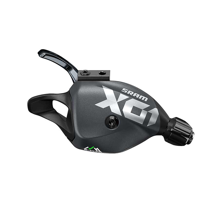 Shifters SRAM SRAM X01 Eagle Trigger Shifter - Single Click Rear 12-Speed Discrete Clamp Lunar Dark Slate Gray