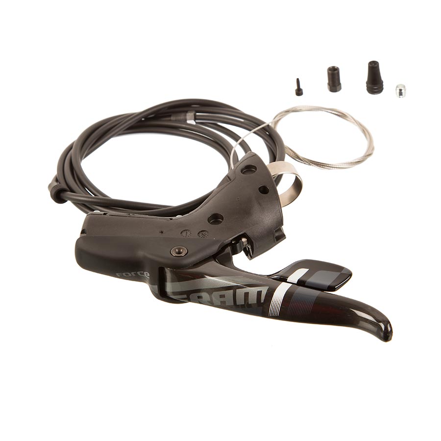 Brake/Shift Lever - Drop Bar SRAM SRAM Force 22 Hydraulic Road Front DoubleTap Lever Complete 2000mm Hose Fittings Dark Slate Gray