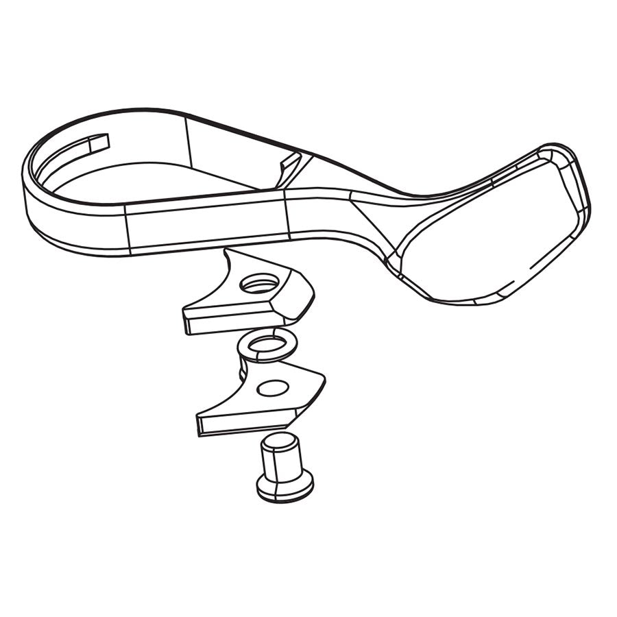 Mountain Shifter Part SRAM SRAM XX1 Eagle Trigger Pull (Thumb) Lever Kit Right Lavender